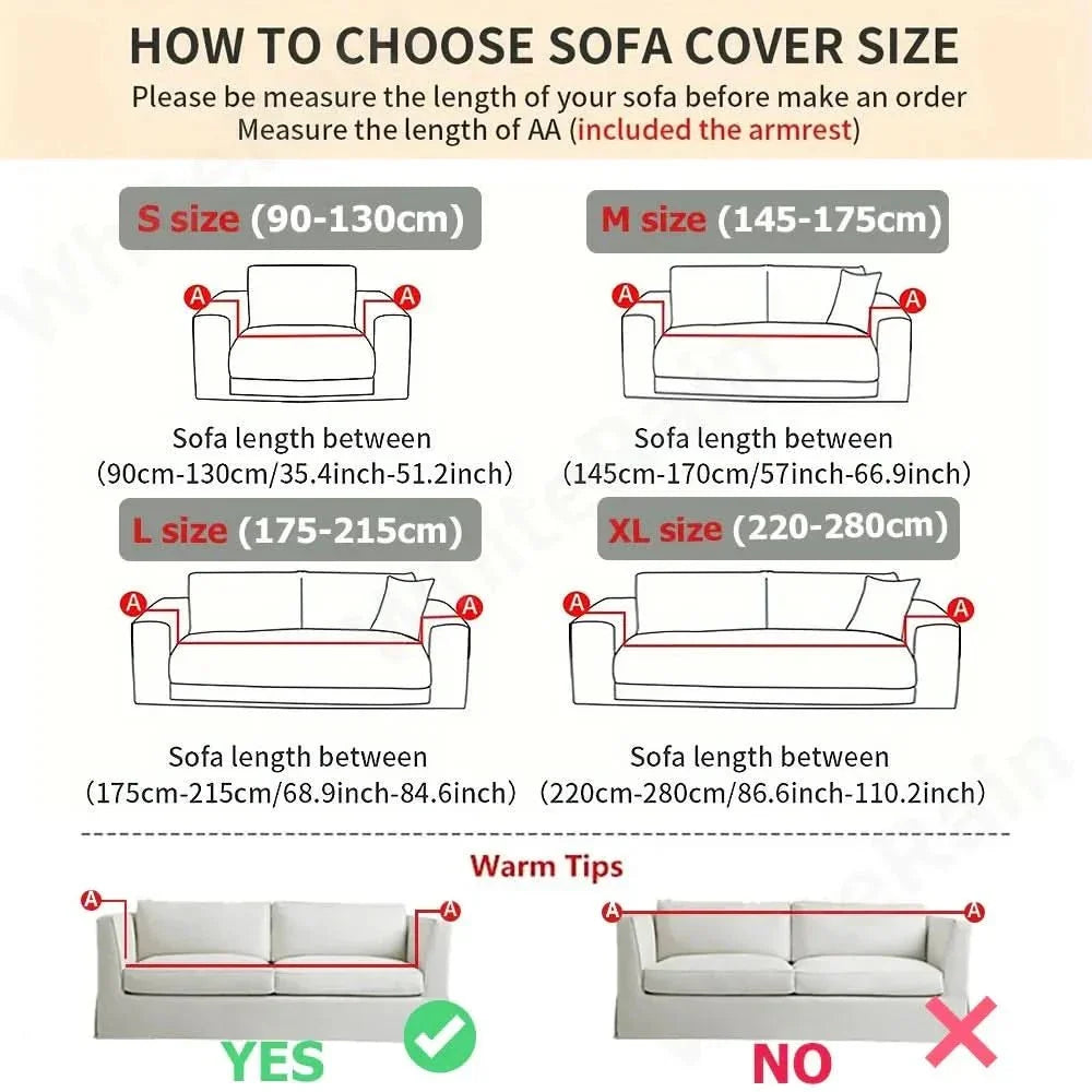 COUCHWRAP – Non-Slip & Comfortable Sofa Cover