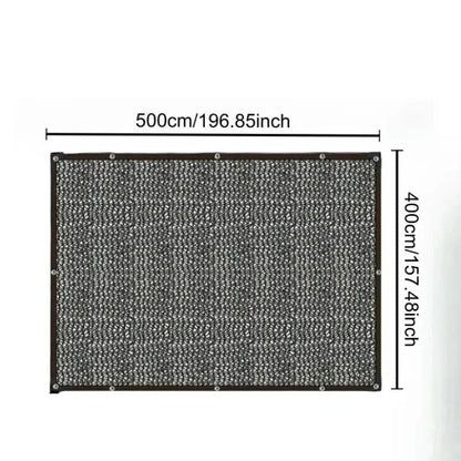 SHADEGUARD NET – 70–80% Sun Protection for Greenhouse and Garden