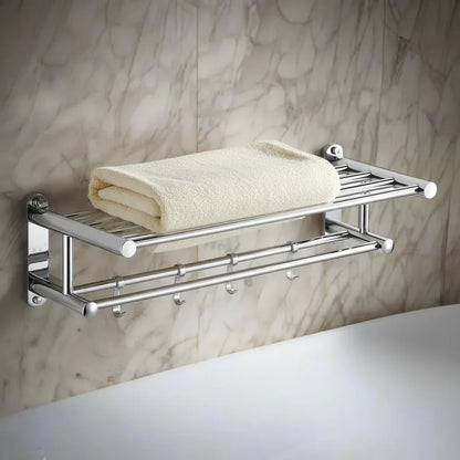 STEELRACK – Stainless Steel Towel Holder Space-Saving & Stylish