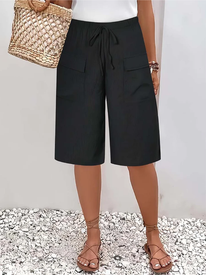 Women's Shorts | Elastic Waistband & Casual Comfort