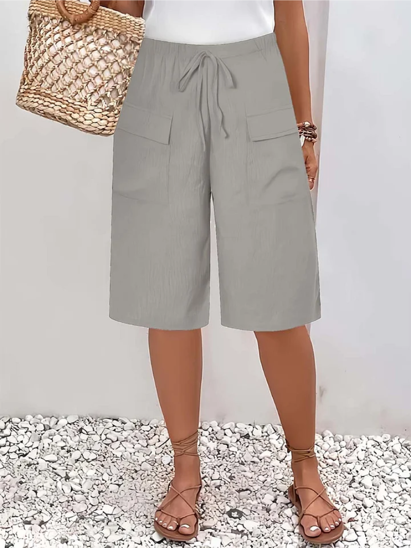 Women's Shorts | Elastic Waistband & Casual Comfort