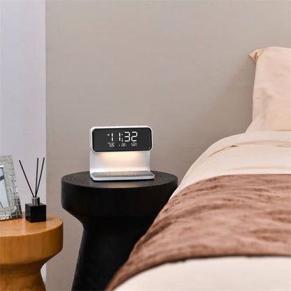 KLARBLICK – Clear LCD Alarm Clock with Dimmer Function