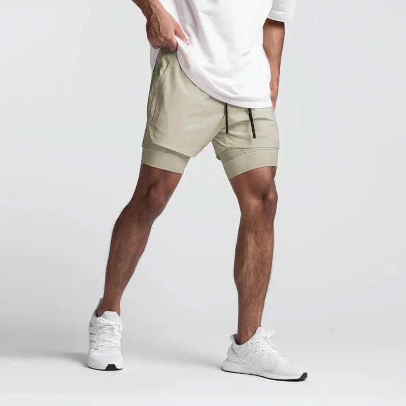 Men's Slim Fit Shorts | Breathable & Flexible for Sports and Leisure