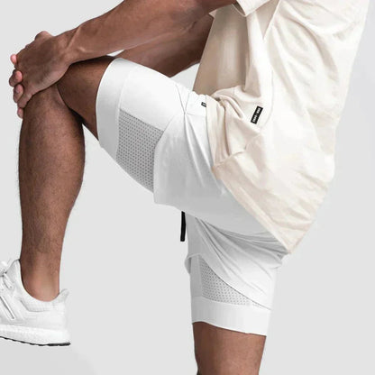 Men's Slim Fit Shorts | Breathable & Flexible for Sports and Leisure