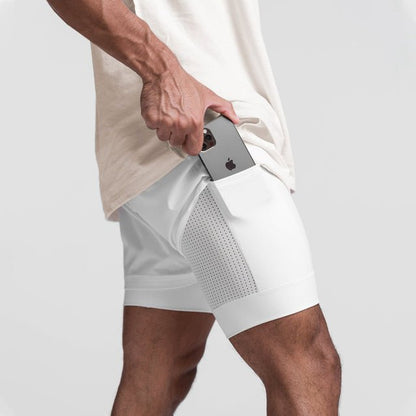 Men's Slim Fit Shorts | Breathable & Flexible for Sports and Leisure