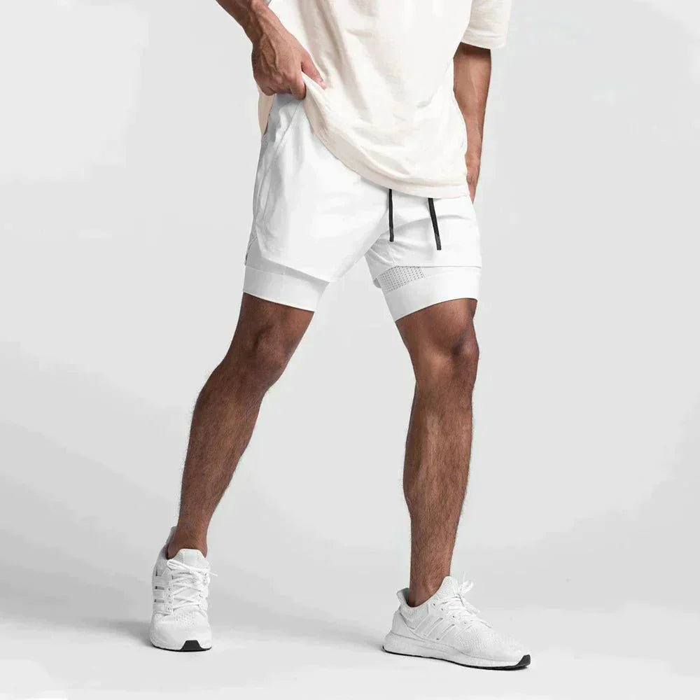 Men's Slim Fit Shorts | Breathable & Flexible for Sports and Leisure