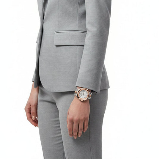 Sophia | Elegant Stainless Steel Watch with Swiss Quartz Movement and Style