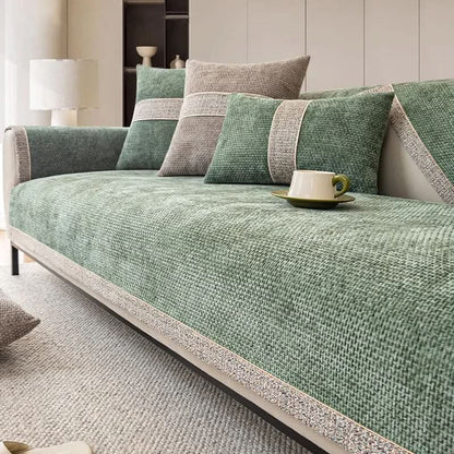 LEINENLUX Sofa Cover – Non-Slip & Stylish for Every Living Room