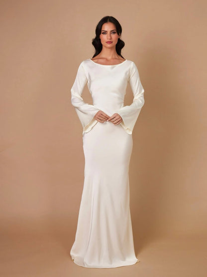 Maxi Dress with Long Sleeves for Women