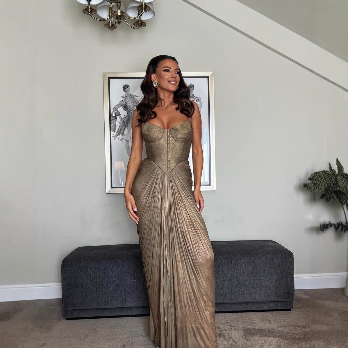 Maxi Evening Dress Long Elegant for Gala
