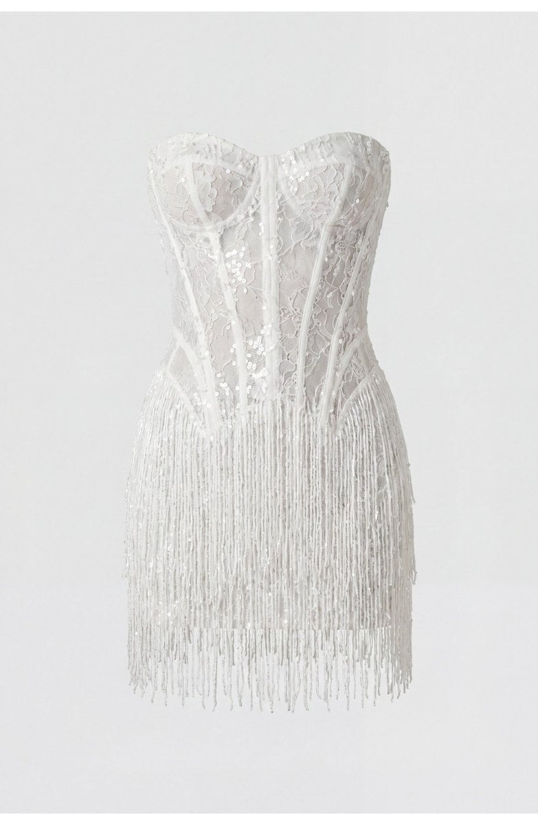 Strapless Corset Mini Dress for Gala