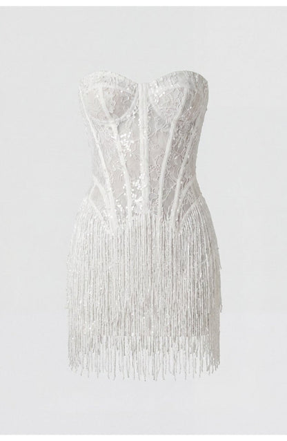 Strapless Corset Mini Dress for Gala